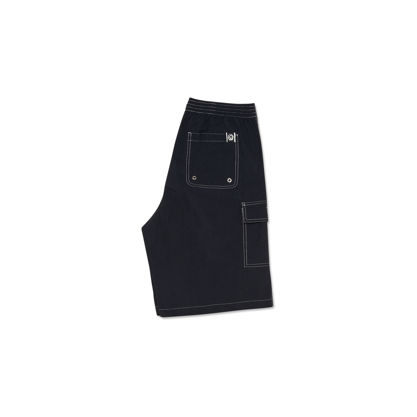 Spiral Swim Shorts - Black
