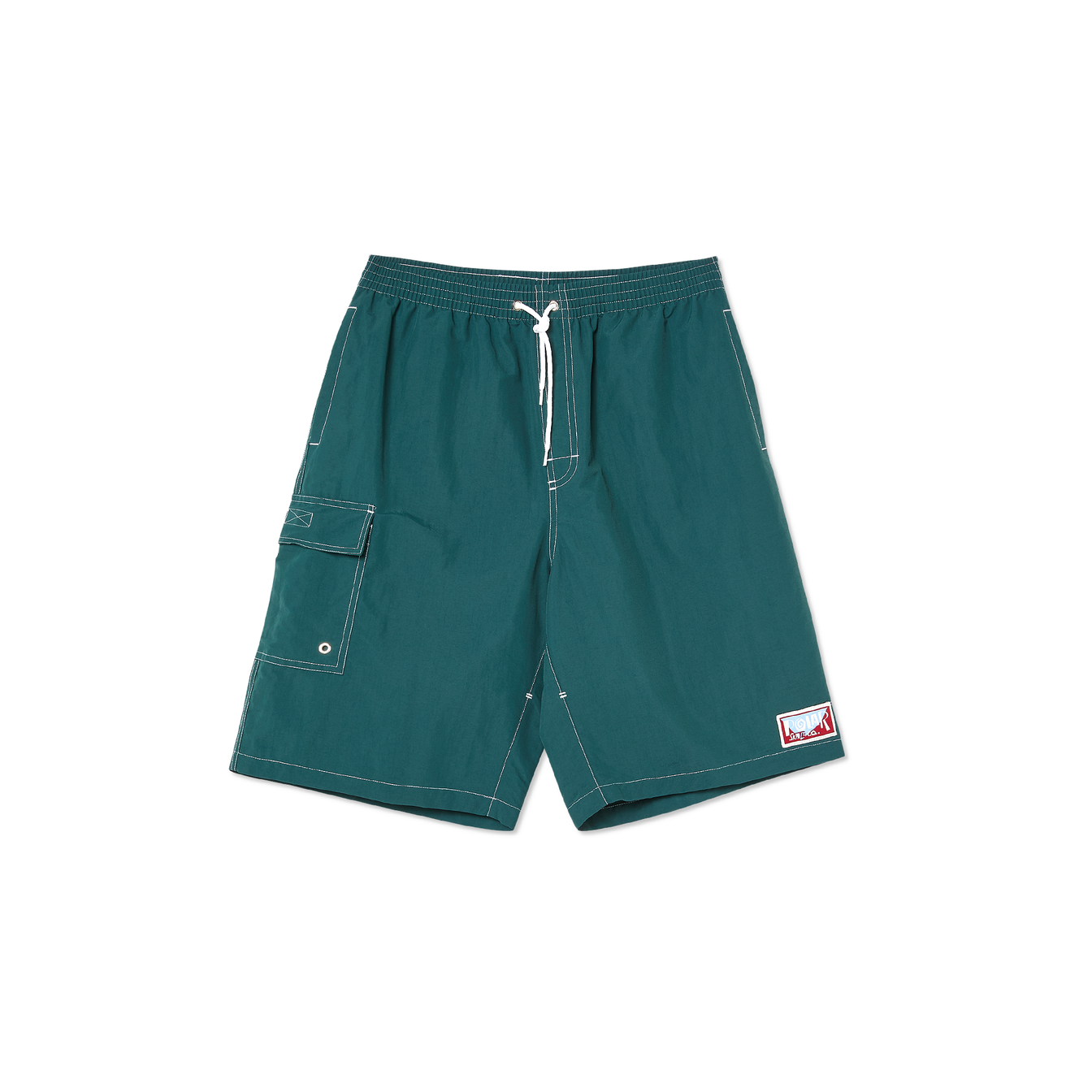 Spiral Swim Shorts - Dark Green