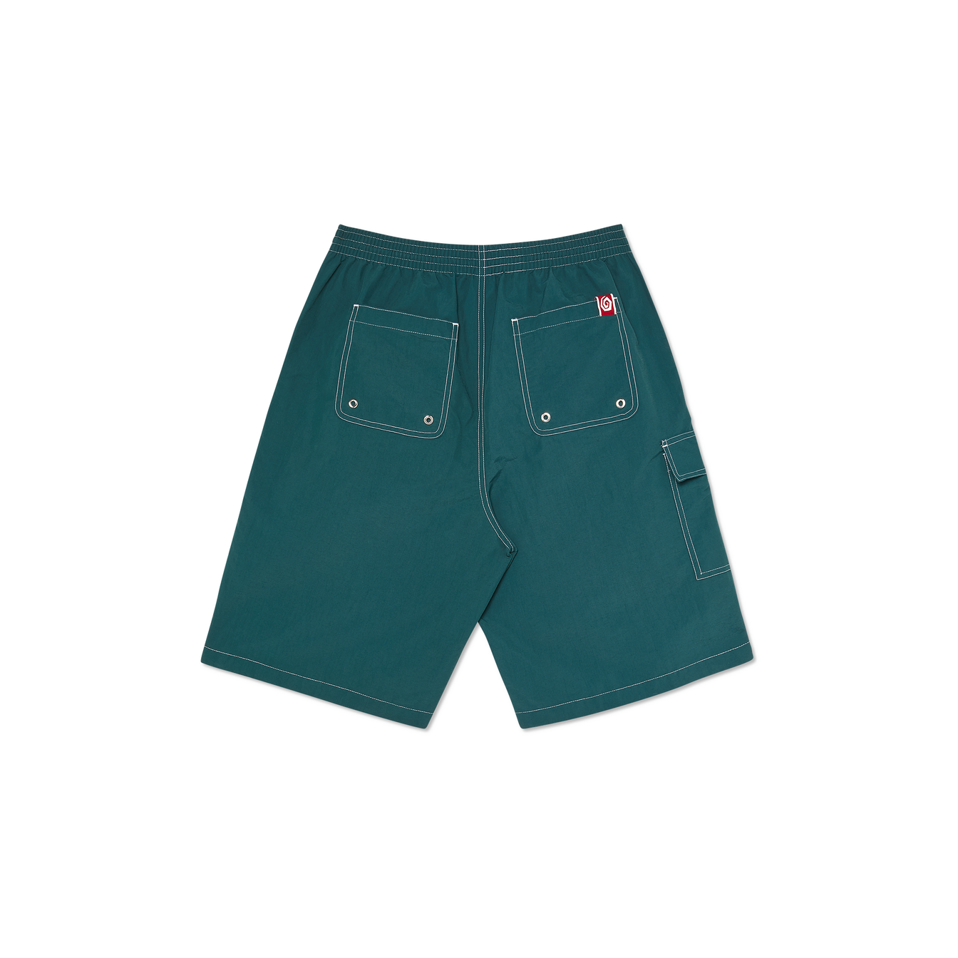 Spiral Swim Shorts - Dark Green