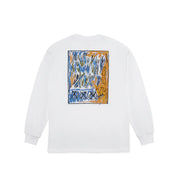 Campfire LS Tee - White