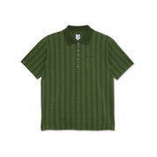 Polo Road Zip - Vert foncé