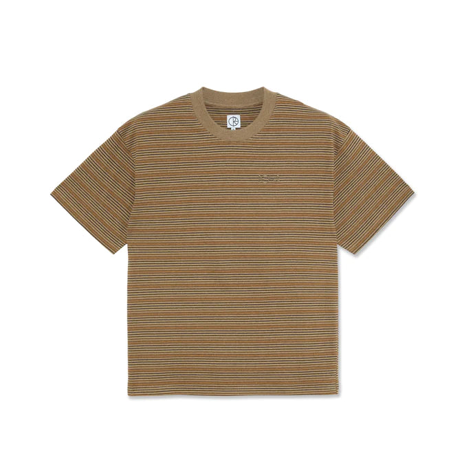 Stripe Surf Tee - Camel