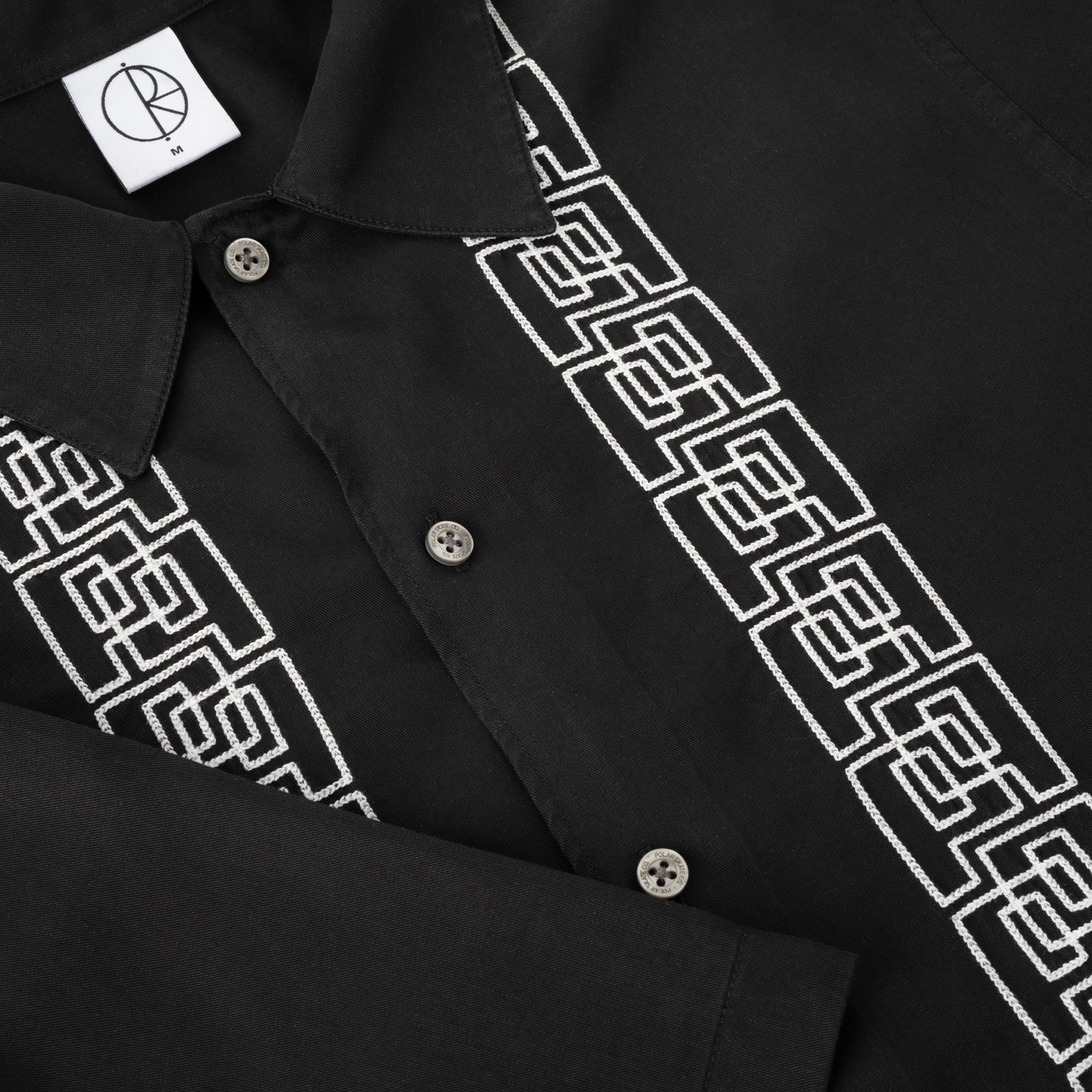 T-shirt de bowling | Double P - Noir/Blanc