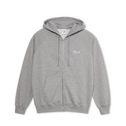 Default Zip Hoodie - Heather Grey