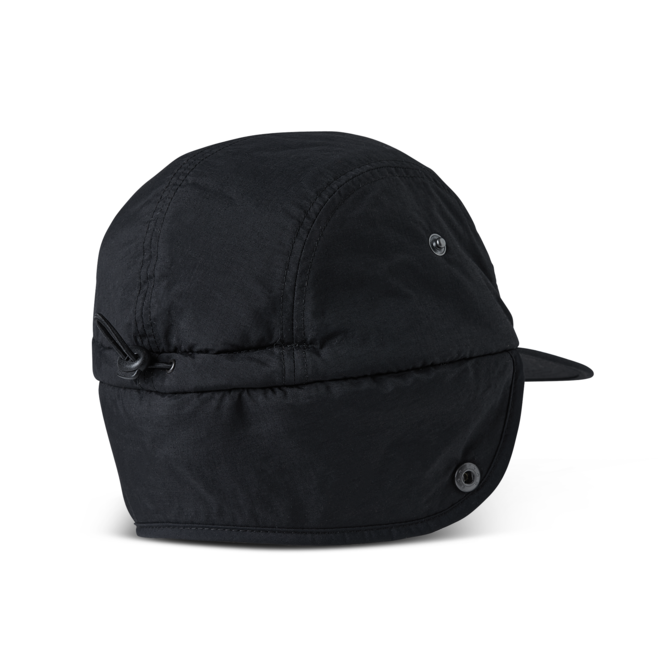 Sherpa Flap Cap - Black