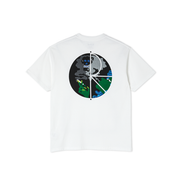 Smoking Lady Fill Logo Tee - White