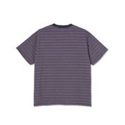 Stripe Pocket Tee - Navy