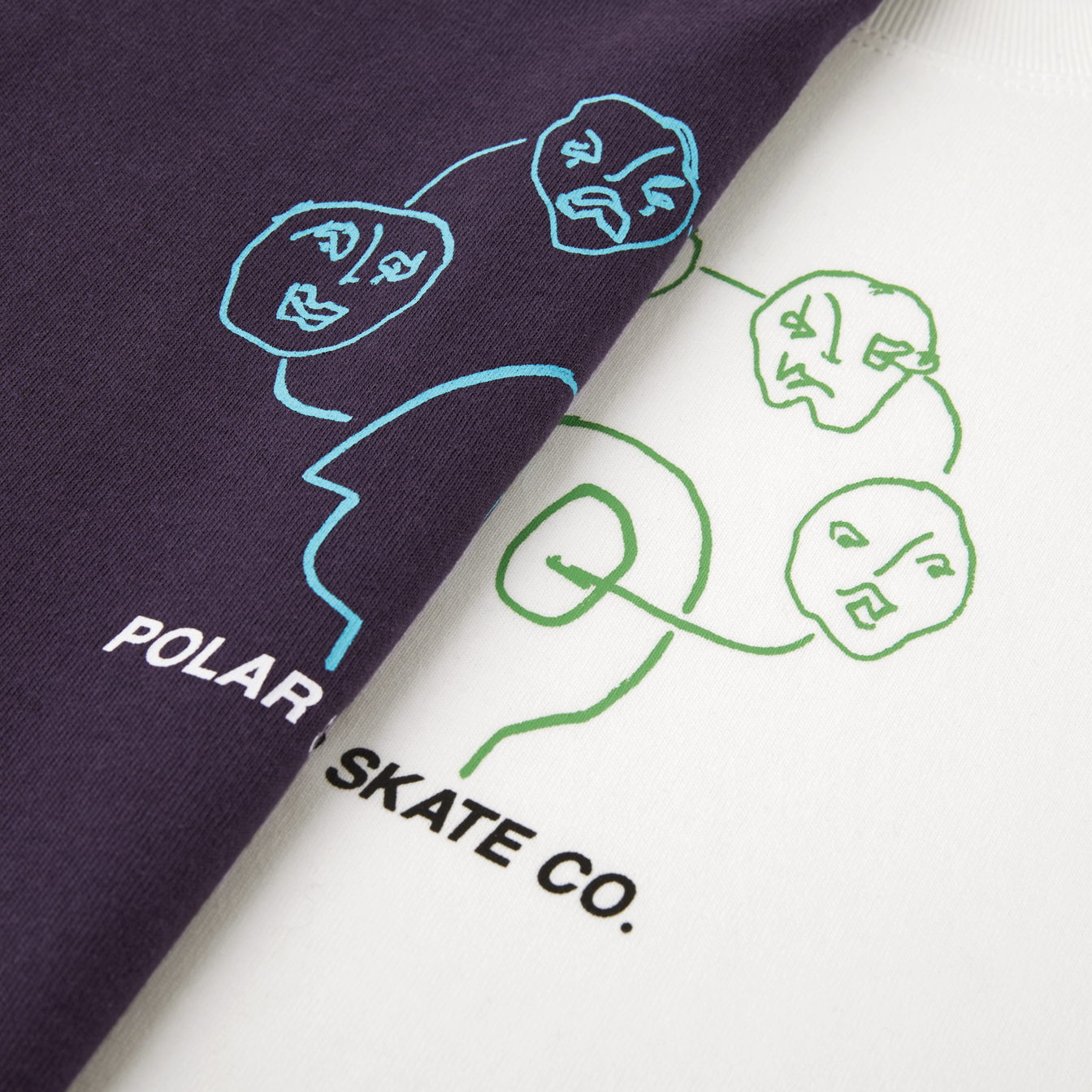 Head Space Tee - Dark Violet