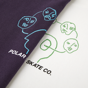 Head Space Tee - Dark Violet
