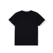 Rios Ringer Tee - Black/White