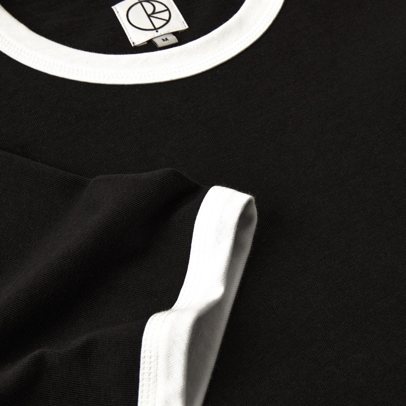 Rios Ringer Tee - Black/White
