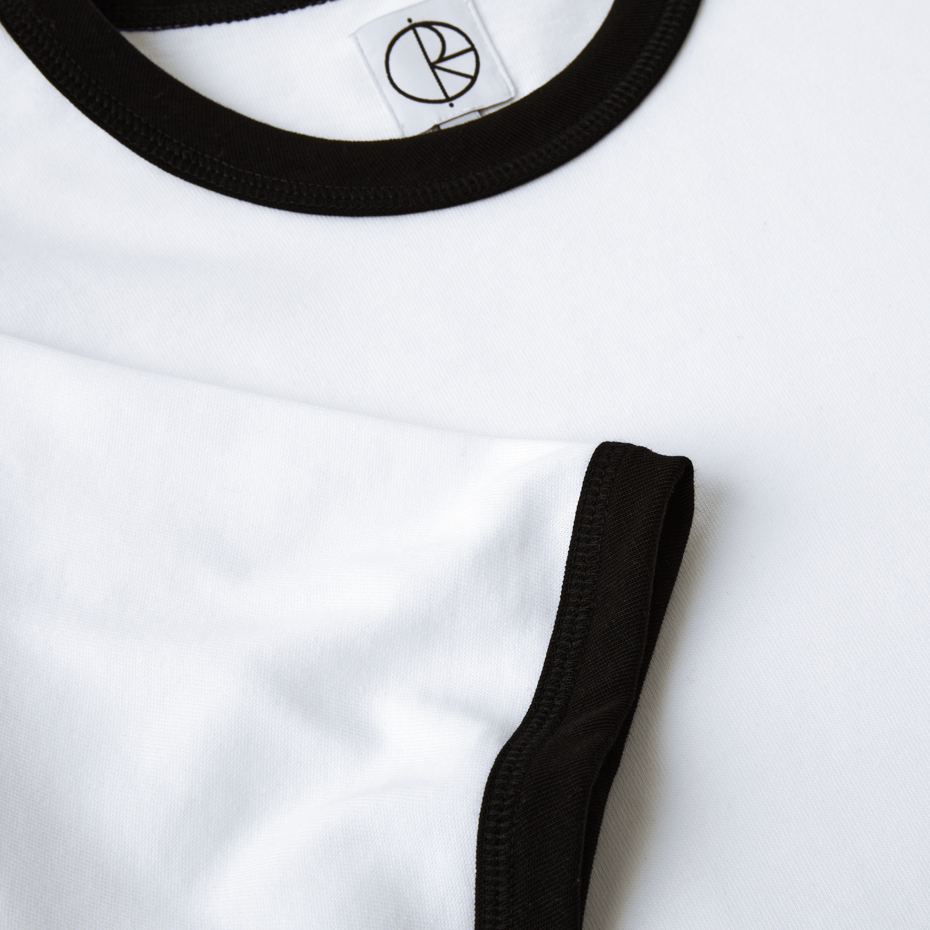 Rios Ringer Tee - White/Black