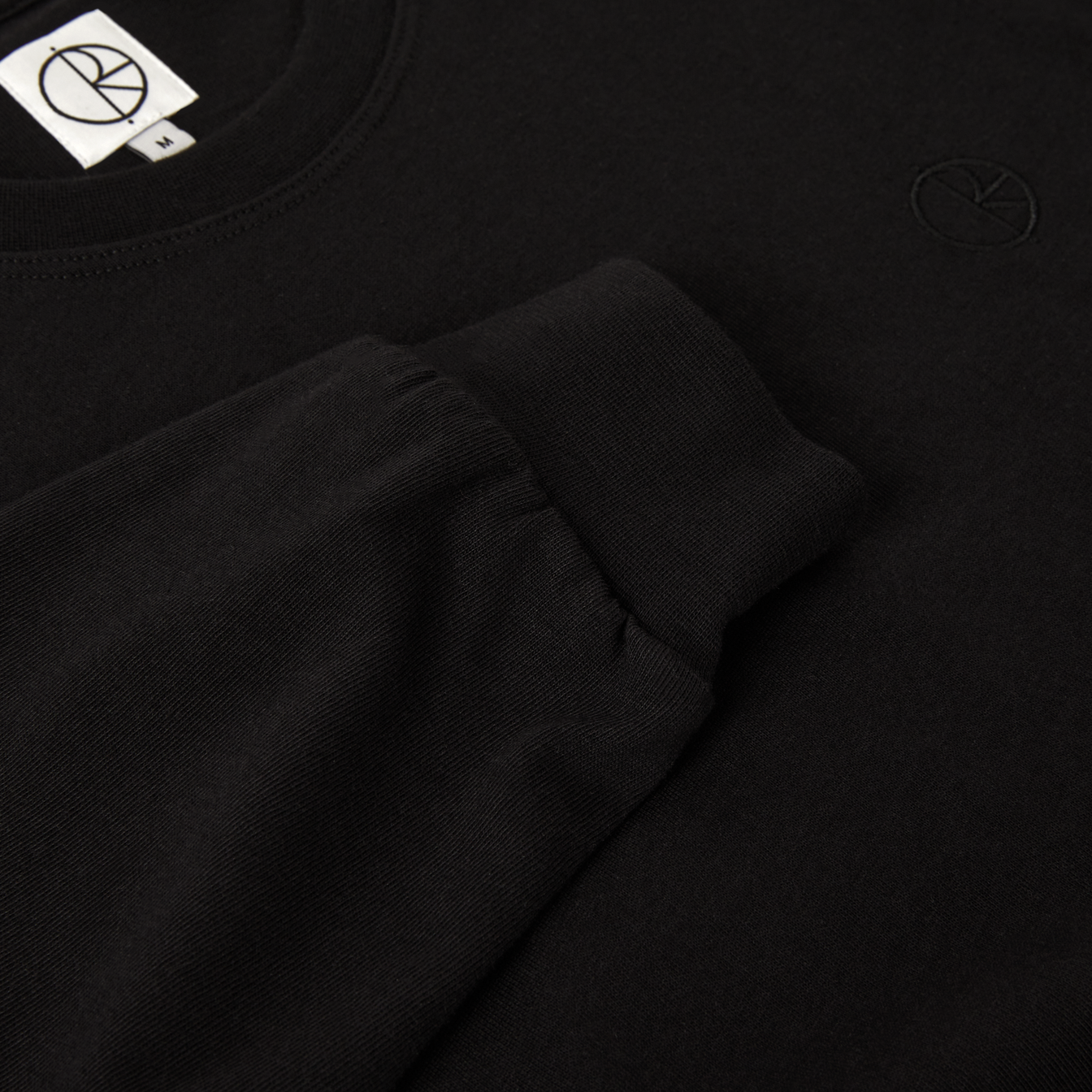 T-shirt à manches longues Team - Noir