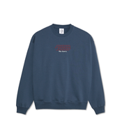 Dave Faces Crewneck - Grey Blue