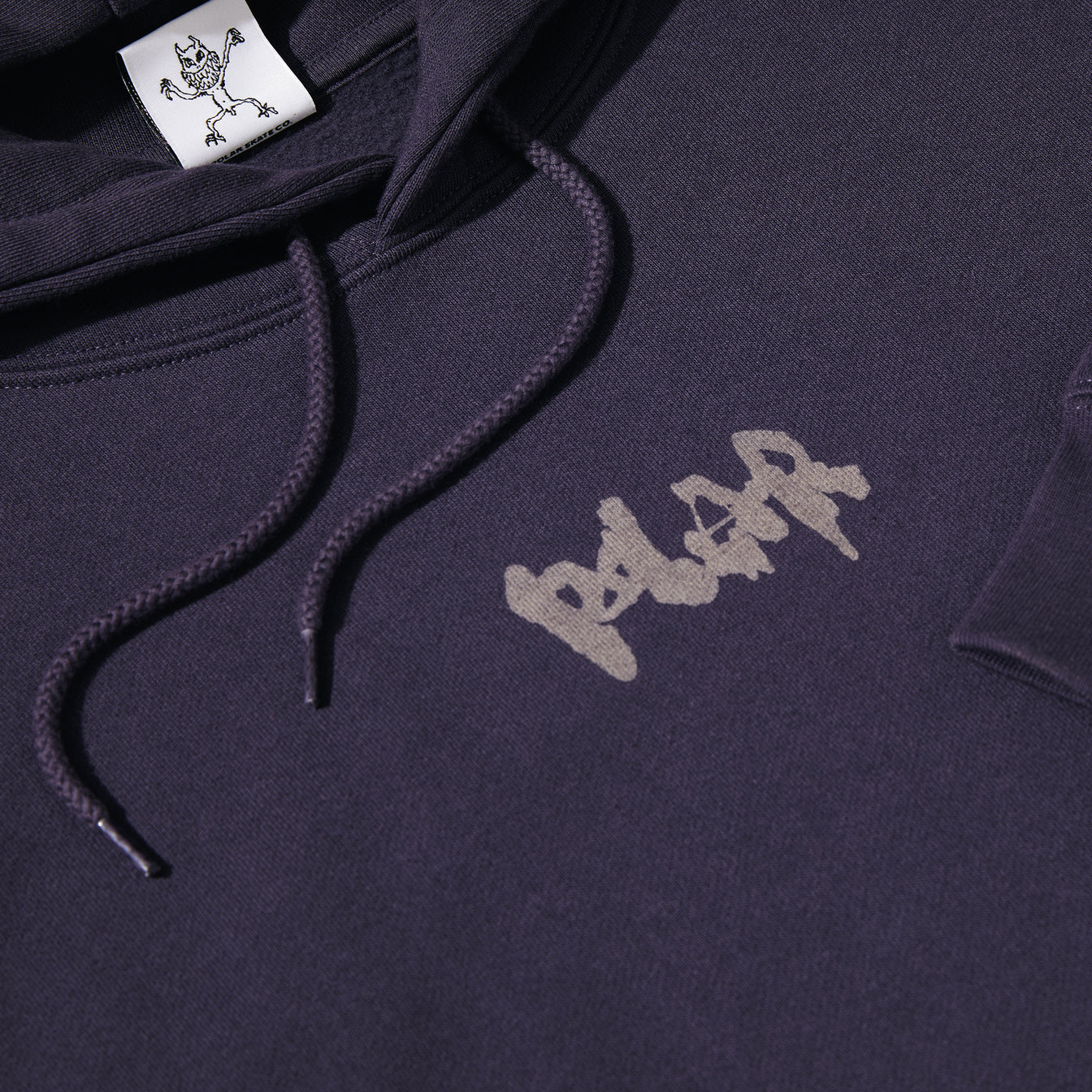 "Dave Hoodie" Drip Logo - Dark Violet