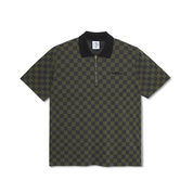 Jacques Polo Shirt - Checkered Black/Green