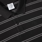 Polo LS - Stripe Black
