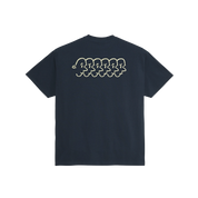 Faces Tee - New Navy