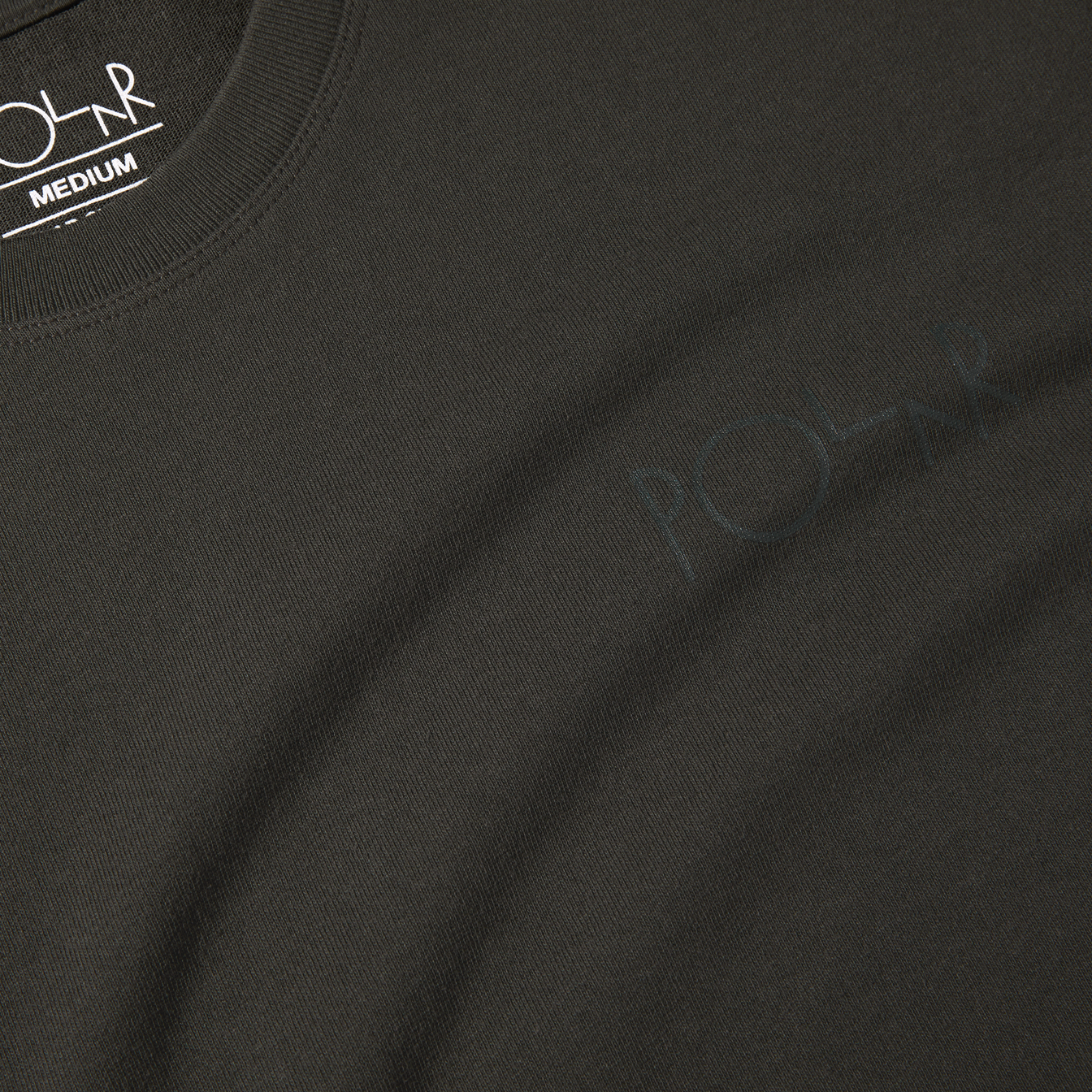 Stroke Logo Tee - Dirty Black