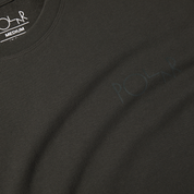 Stroke Logo Tee - Dirty Black