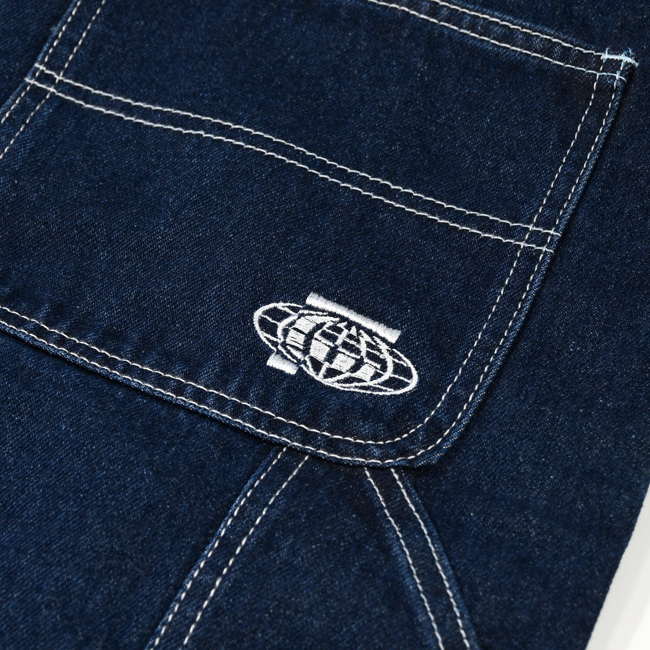 Short en denim de qualité supérieure - Indigo
