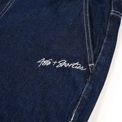 Short en denim de qualité supérieure - Indigo
