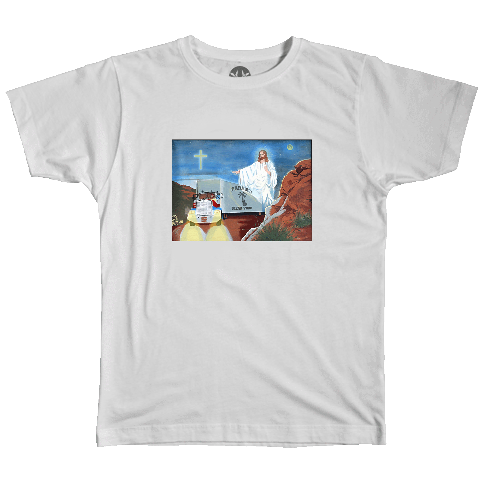 T-shirt « Protégez-le » – Blanc