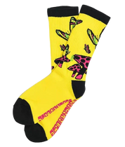 Chaussettes Shroomfly - Jaune