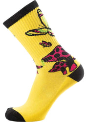 Chaussettes Shroomfly - Jaune