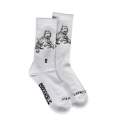 Chaussettes Life Is Hard Psocks - Blanc
