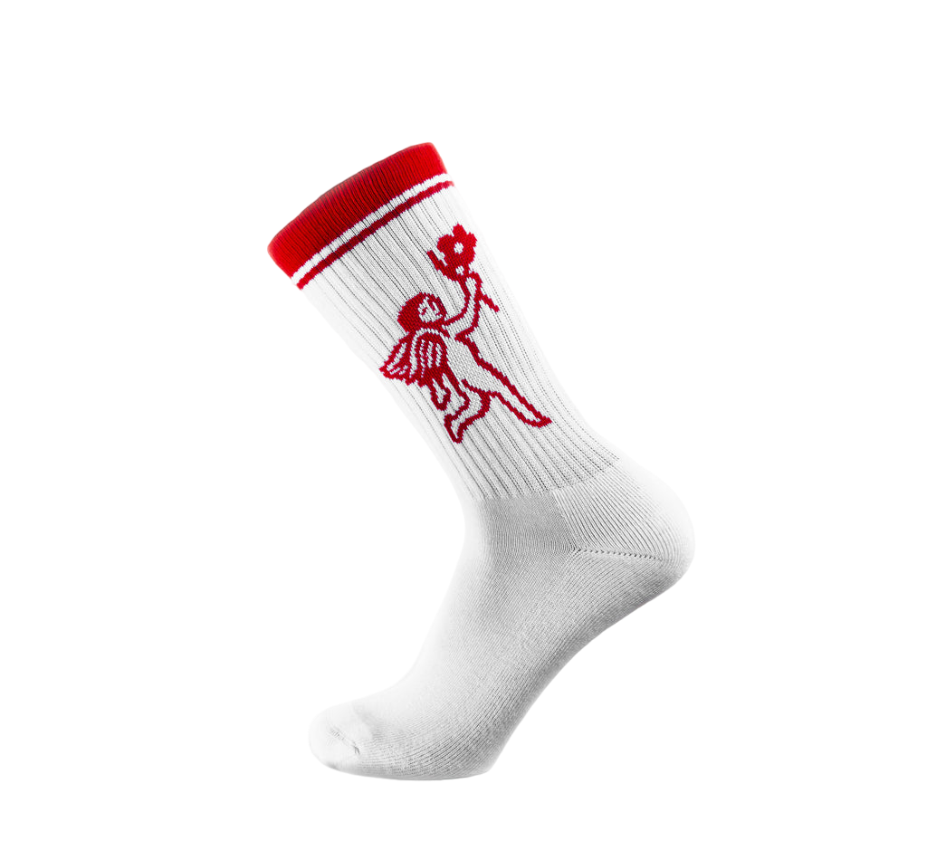 Angel Boy Psocks - White