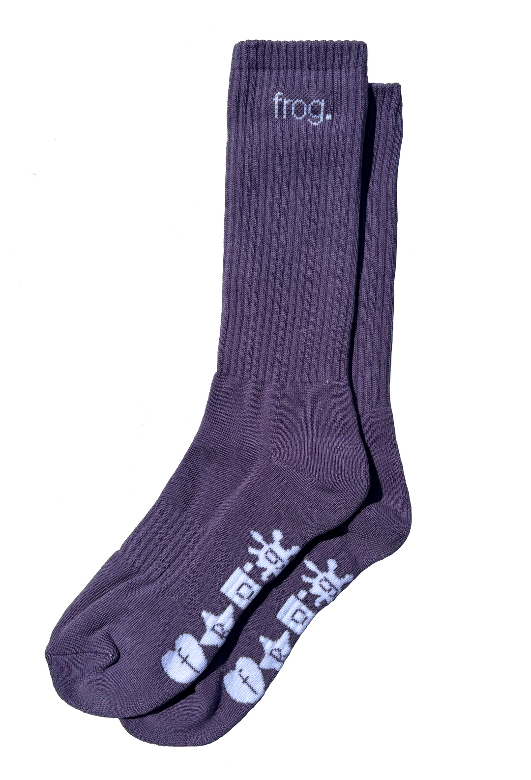 Chaussettes Frog - Prune