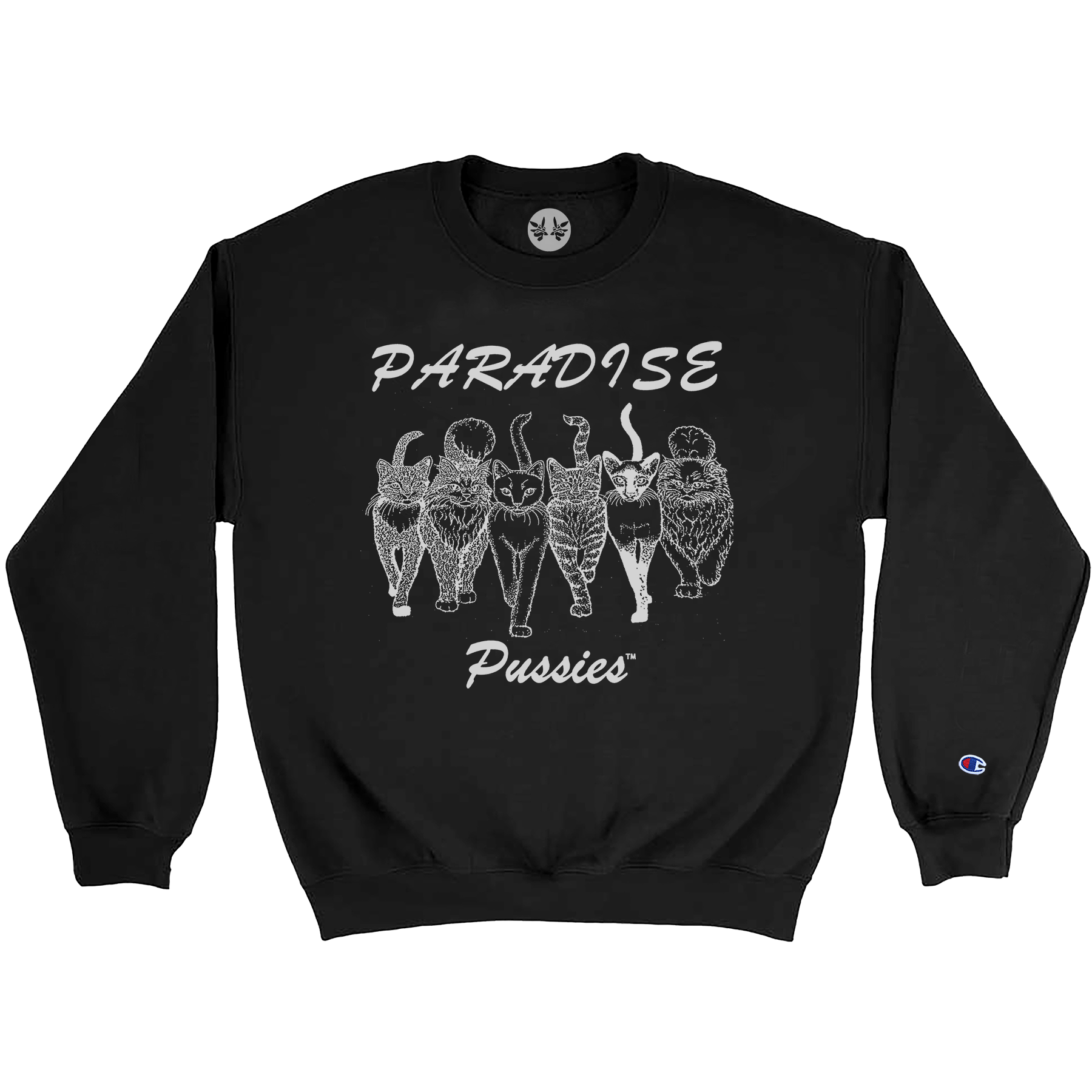 Paradise Pussies Crew - Black