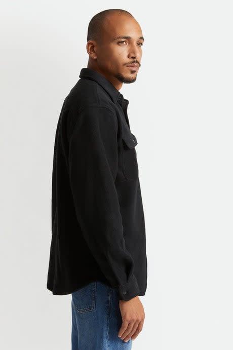 Bowery L/S Arctic Stretch Fleece - Black