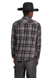 Vintage Wash Flannel - Black/Charcoal Beige/Slate