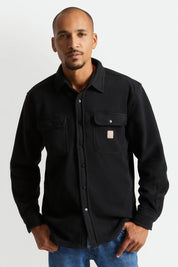 Bowery L/S Arctic Stretch Fleece - Black