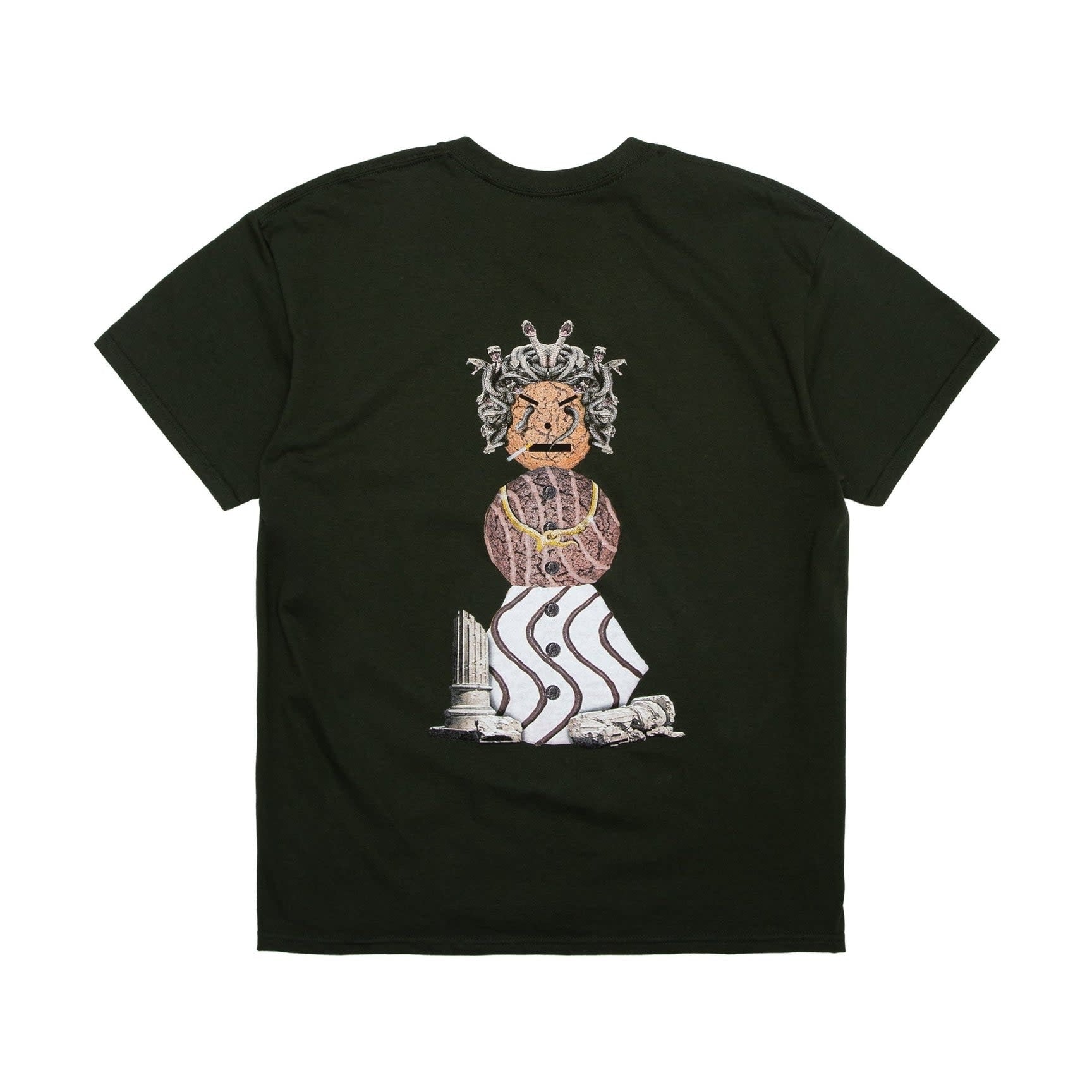 Medusa Snackman Tee - Forest Green