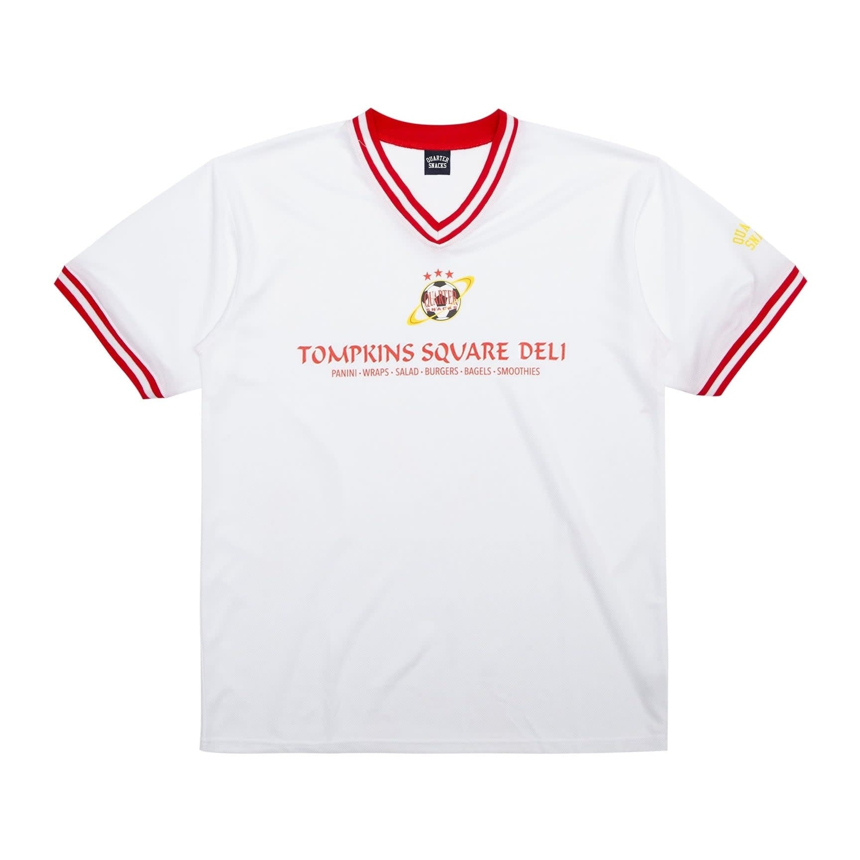 Deli Squad Soccer Jersey - White