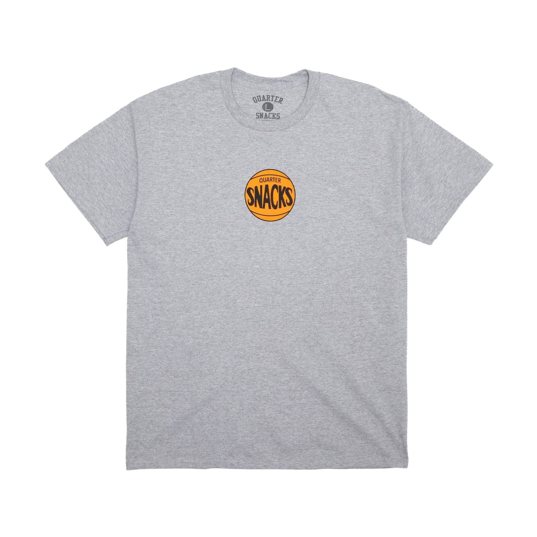 Basketball Tee - Heather Grey