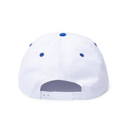 Basketball Cap - White & Royal