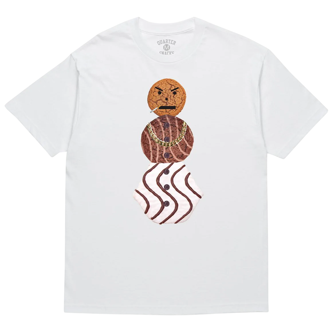 Big Snackman Tee - White