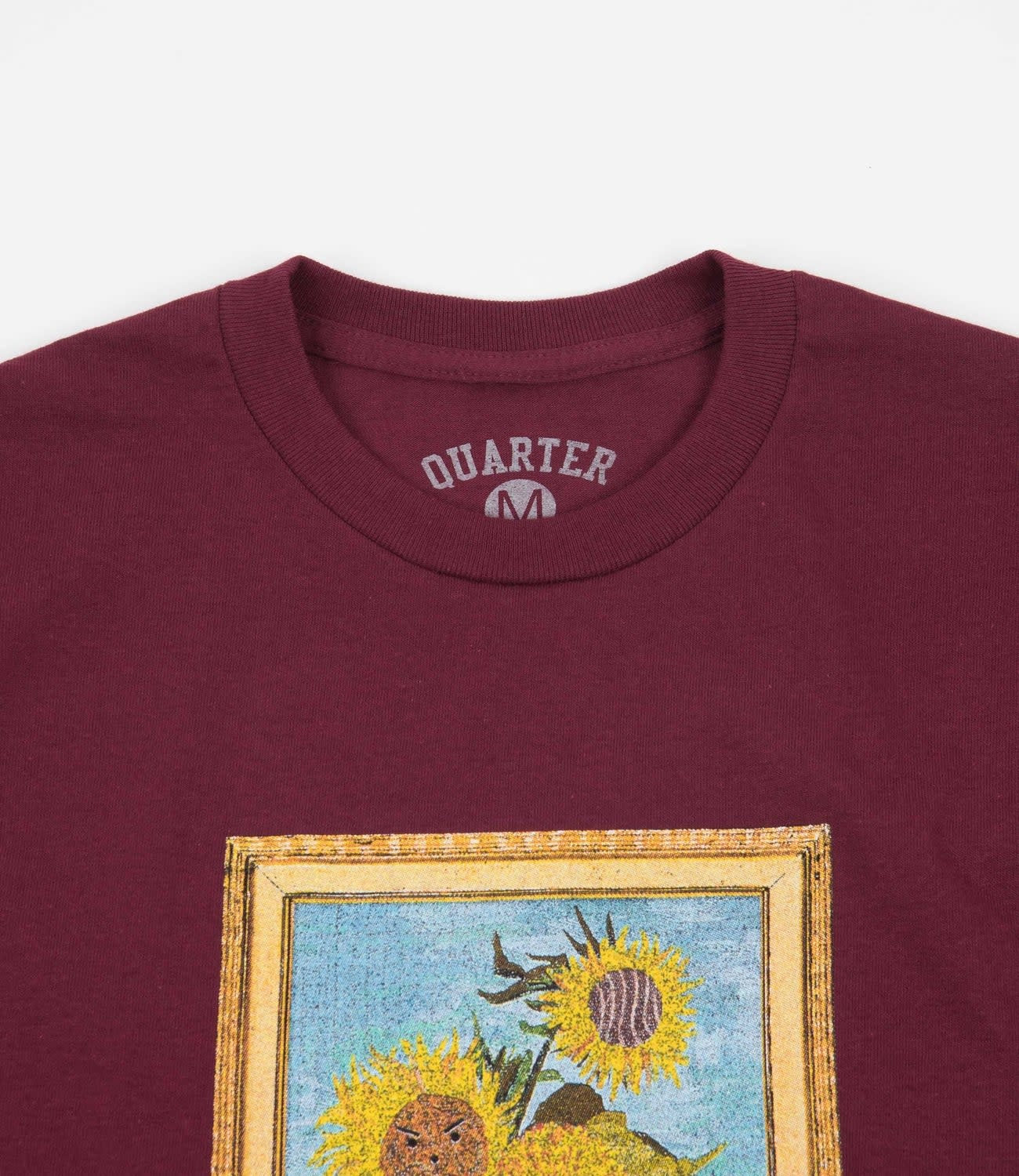 Fine Art Tee - Burgundy