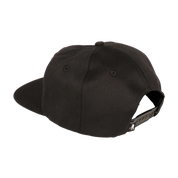 Crystal 5 Panel Cap - Black