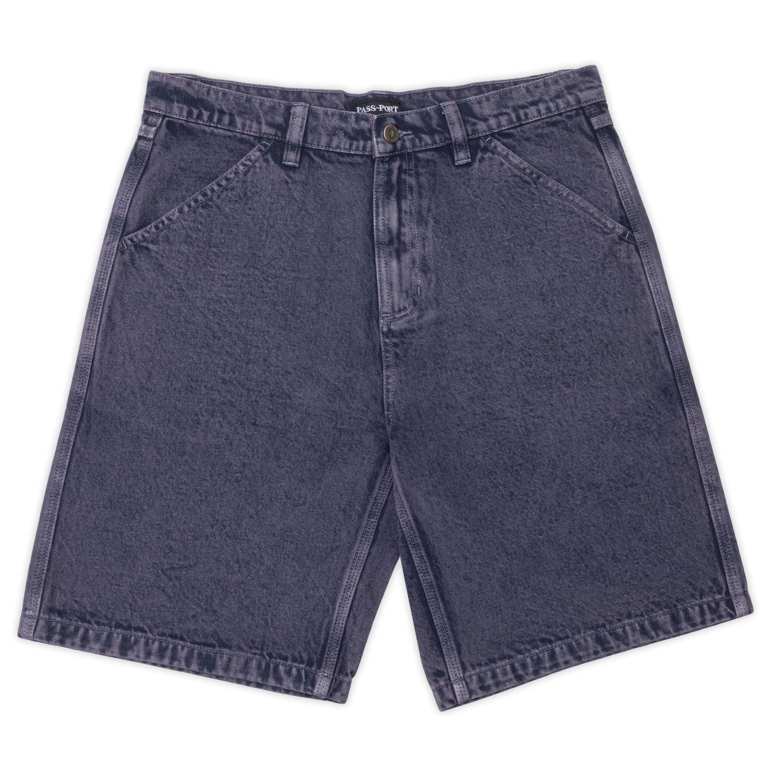 Workers Club Denim Short - Over-Dye Purple