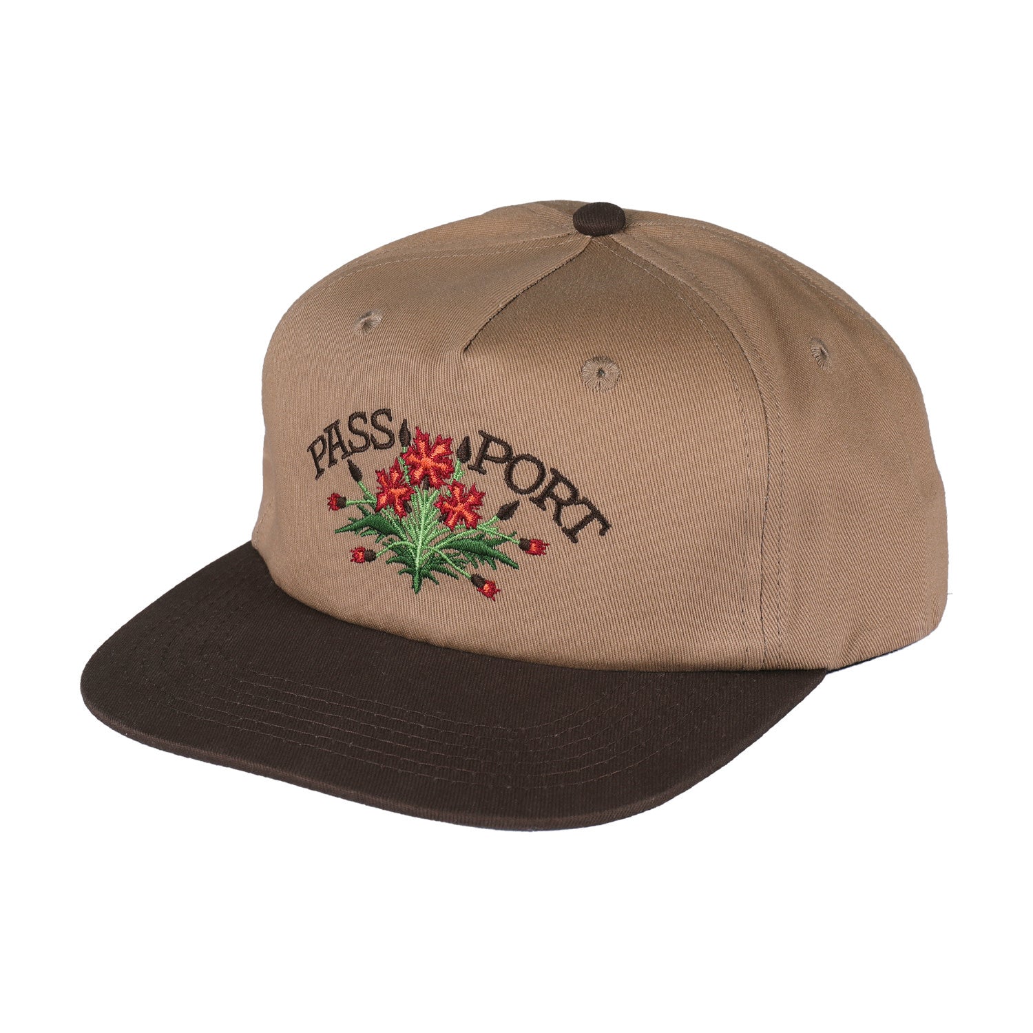 Bloom Workers Cap - Chocolate/Sand