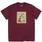 Fine Art Tee - Burgundy