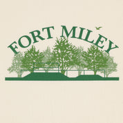 Fort Miley T-Shirt Ringer - Naturel/Vert Forêt/Vert