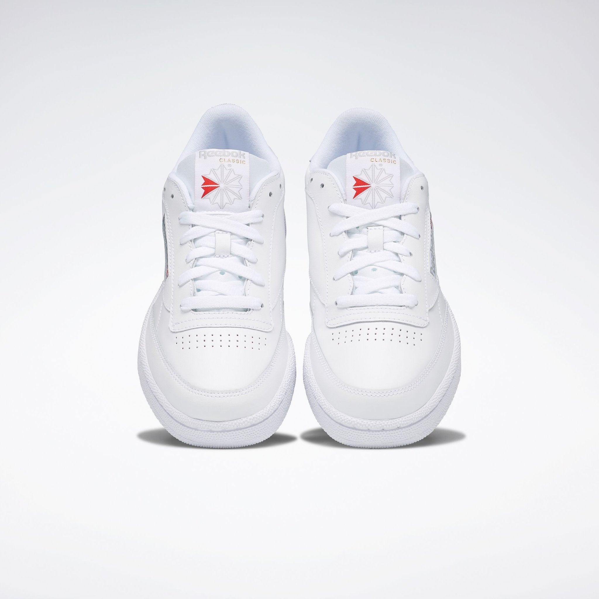 Club C 85 - Blanc/Gris transparent 