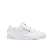 Club C 85 - Blanc/Gris transparent 