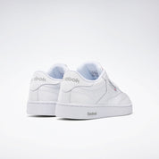 Club C 85 - Blanc/Gris transparent 